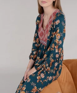 The Ranch House Keep It Growin' Floral Dress