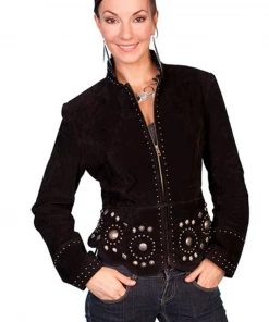 The Ranch House Outerwear Tell Me About It, Stud Jacket By Scully