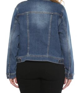 The Ranch House So Basic Plus Size Denim Jacket Women