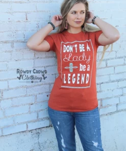 The Ranch House Be A Legend Graphic Tee Curvy Gals