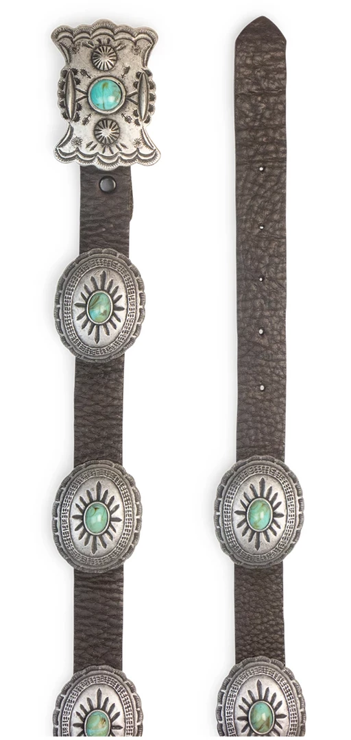 The Ranch House Double D Balcones Concho Belt Collections 3 The Ranch House Double D Balcones Concho Belt Collections