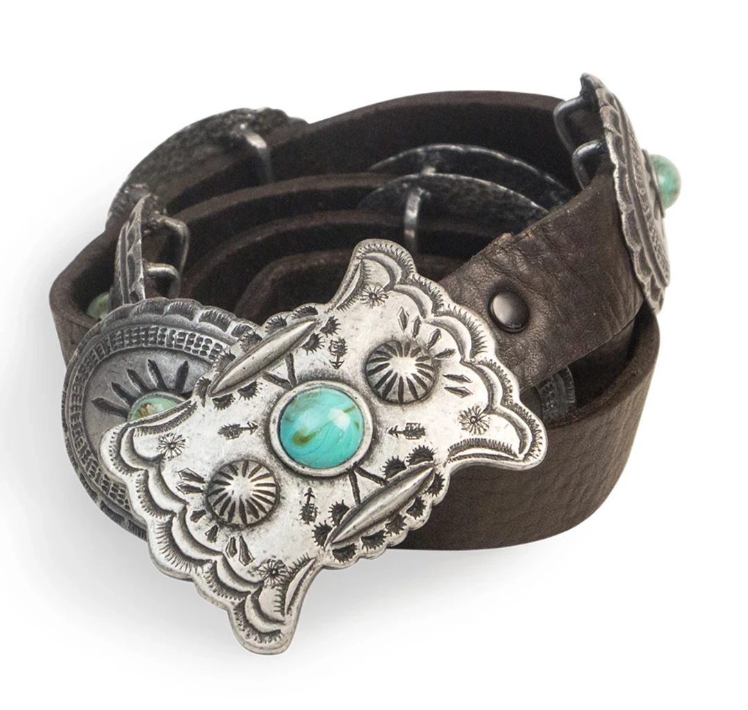 The Ranch House Double D Balcones Concho Belt Collections 4 The Ranch House Double D Balcones Concho Belt Collections
