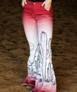 The Ranch House Ranch Dress'n Wine Desert Bellbottoms