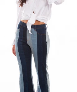 The Ranch House Scully Block Party Flare Jeans