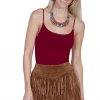 The Ranch House Scully Make Sway Fringe Skirt