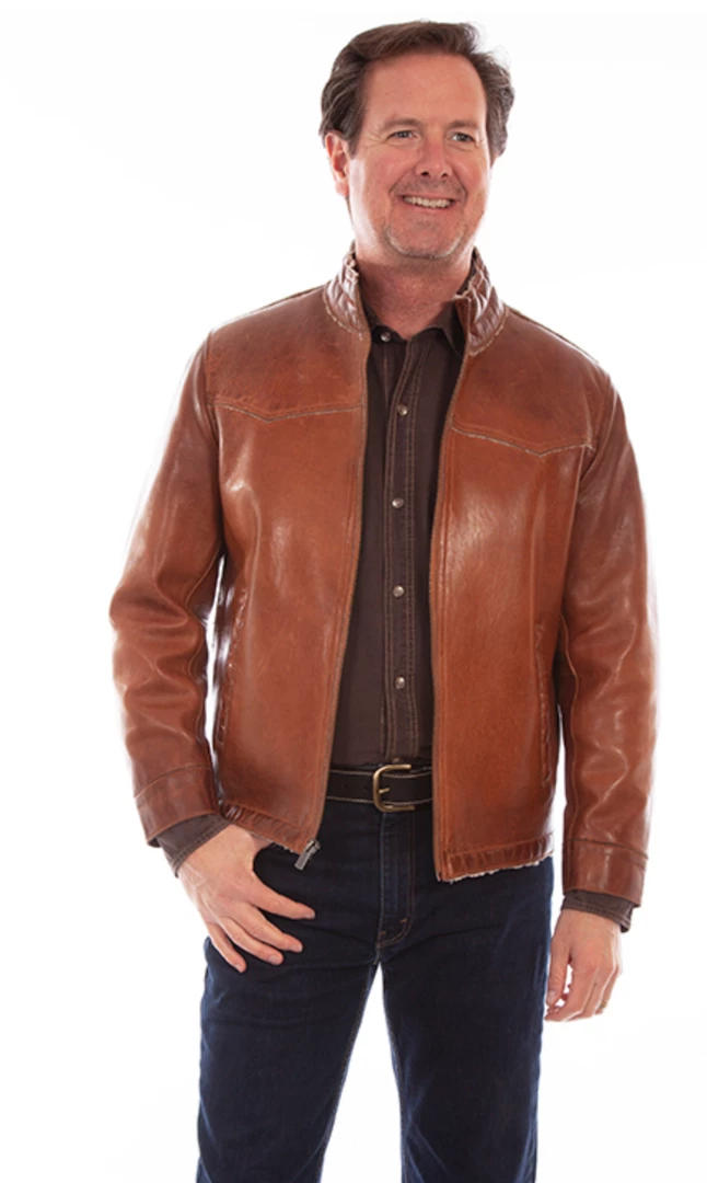 The Ranch House Scully Men's Leather Jacket 3 The Ranch House Scully Men's Leather Jacket