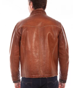 The Ranch House Scully Men's Leather Jacket 5 The Ranch House Scully Men's Leather Jacket