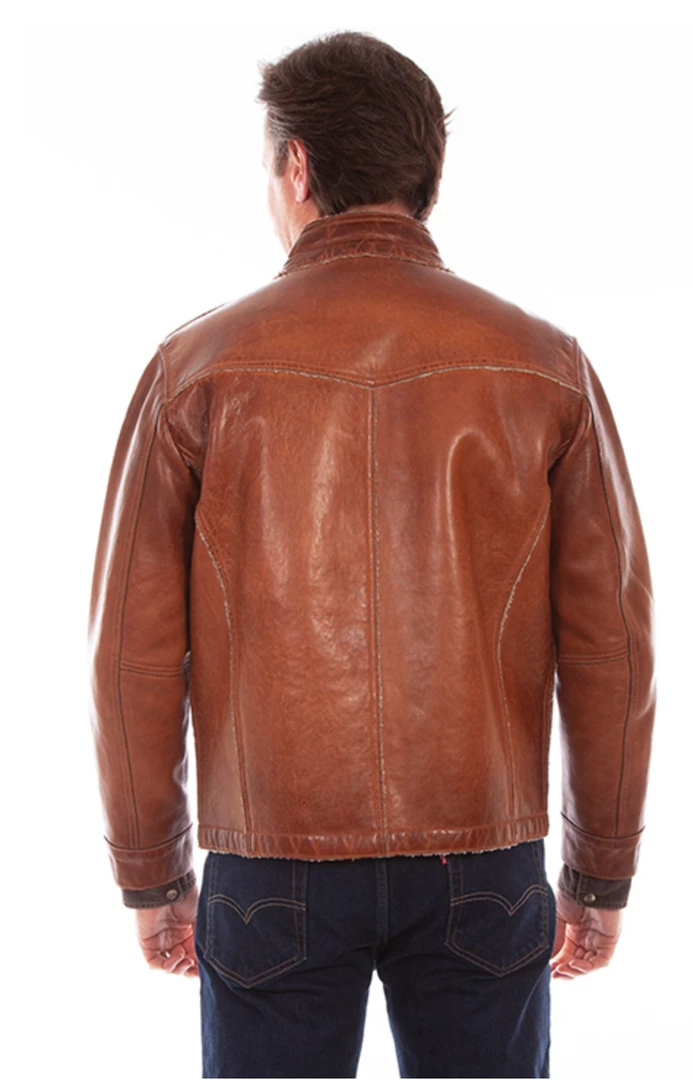 The Ranch House Scully Men's Leather Jacket 4 The Ranch House Scully Men's Leather Jacket