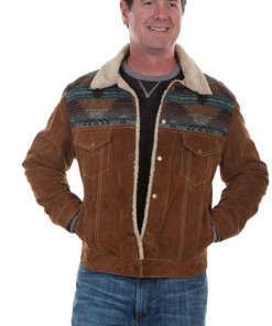 The Ranch House Scully Men's Rowdy Fur Jacket Outerwear