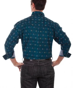 The Ranch House Scully Men's Ikat Shirt Tops