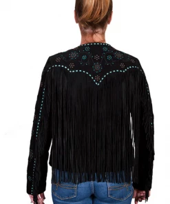 The Ranch House Scully Bead It Fringe Jacket