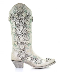 The Ranch House Collections Corral Flower Of Love Boots