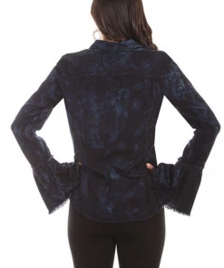 The Ranch House Scully Tie Die Top