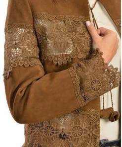 The Ranch House Scully Crochet Fringe Jacket Outerwear 10 The Ranch House Scully Crochet Fringe Jacket Outerwear