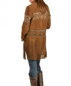 The Ranch House Scully Crochet Fringe Jacket Outerwear 11 The Ranch House Scully Crochet Fringe Jacket Outerwear