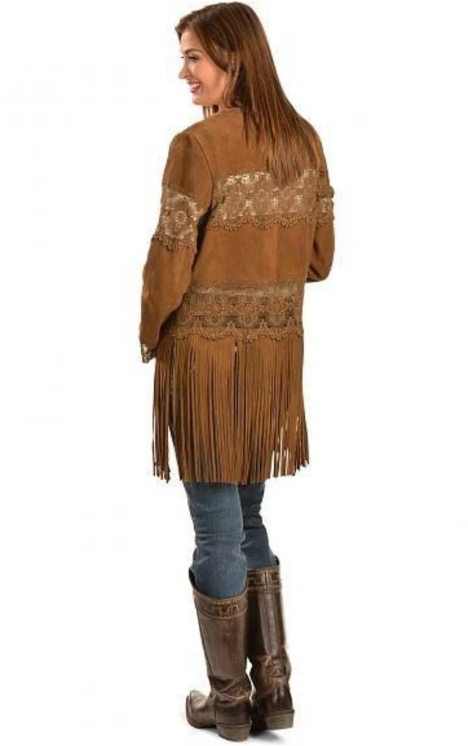 The Ranch House Scully Crochet Fringe Jacket Outerwear 7 The Ranch House Scully Crochet Fringe Jacket Outerwear