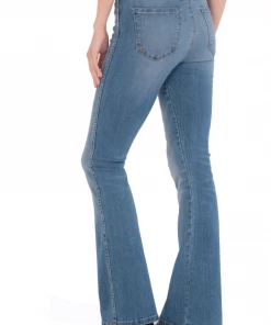 The Ranch House Ana Fab Ab High Waist Flare Jeans Bottoms