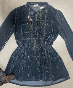 UMGEE The Velvet Collar Dress Dresses