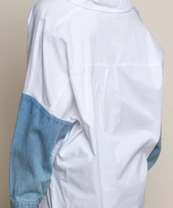 The Ranch House Denim And White Shirt