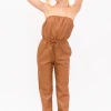 The Ranch House Women Camel Leather Jogger 2 The Ranch House Women Camel Leather Jogger