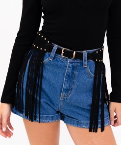 The Ranch House Give Me Fringe Shorty Women