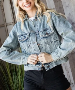 The Ranch House Heart Back Bling Jacket