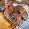 The Ranch House Red Dixon Bootie 2 The Ranch House Red Dixon Bootie