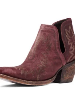 The Ranch House Red Dixon Bootie