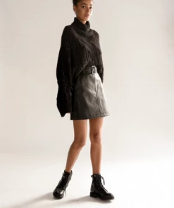 The Ranch House WIDE SLEEVE TURTLENECKSWEATER