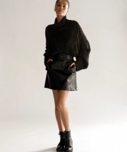 The Ranch House WIDE SLEEVE TURTLENECKSWEATER