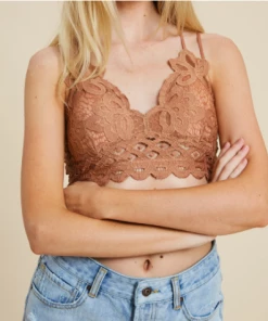 The Ranch House Lace Strap Bralette Women