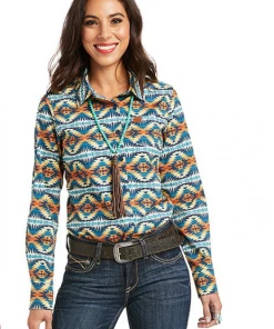 The Ranch House Tops Pendleton Team Kirby Stretch Shirt