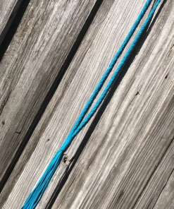 The Ranch House The Braided Bandit Leather Tassel Necklace - Medium Length