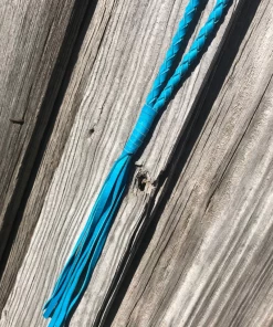 The Ranch House The Braided Bandit Leather Tassel Necklace - Medium Length