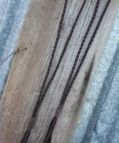 The Ranch House The Braided Bandit Leather Tassel Necklace - Medium Length