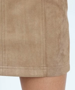 The Ranch House Alyssa Suede Mini Skirt Sale