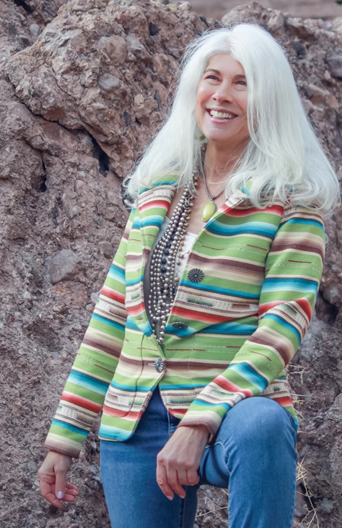 The Ranch House Sale Silverado Lime Serape Riding Jacket 4 The Ranch House Sale Silverado Lime Serape Riding Jacket