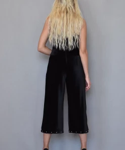 The Ranch House Silverado Studded Velvet Palazzo Pants Sale