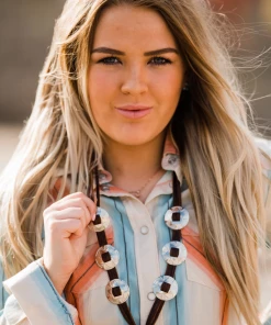 The Ranch House Far Out West Concho Necklace Jewelry