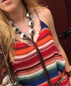 The Ranch House Far Out West Concho Necklace Jewelry