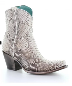 The Ranch House Corral Boots Corral Natural Ankle Boot