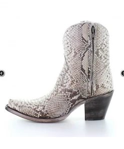 The Ranch House Corral Boots Corral Natural Ankle Boot