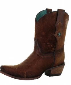 The Ranch House Corral Hair & Conchos Ankle Boot Collections