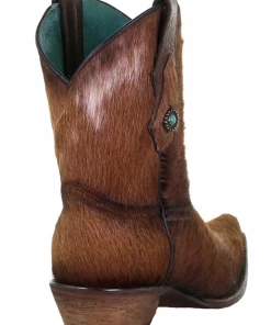 The Ranch House Corral Hair & Conchos Ankle Boot Collections