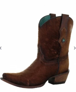 The Ranch House Corral Hair & Conchos Ankle Boot Collections