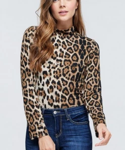 The Ranch House Wild Hearts Leopard Bodysuit