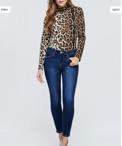 The Ranch House Wild Hearts Leopard Bodysuit