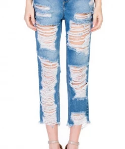 The Ranch House Women No Sensor Extreme Distressed Jeans 11 The Ranch House Women No Sensor Extreme Distressed Jeans