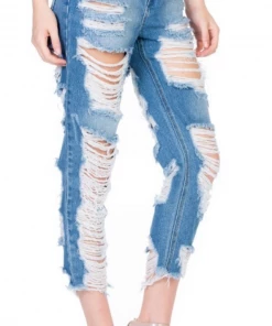 The Ranch House Women No Sensor Extreme Distressed Jeans 10 The Ranch House Women No Sensor Extreme Distressed Jeans