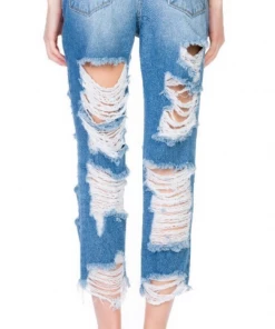 The Ranch House Women No Sensor Extreme Distressed Jeans 9 The Ranch House Women No Sensor Extreme Distressed Jeans